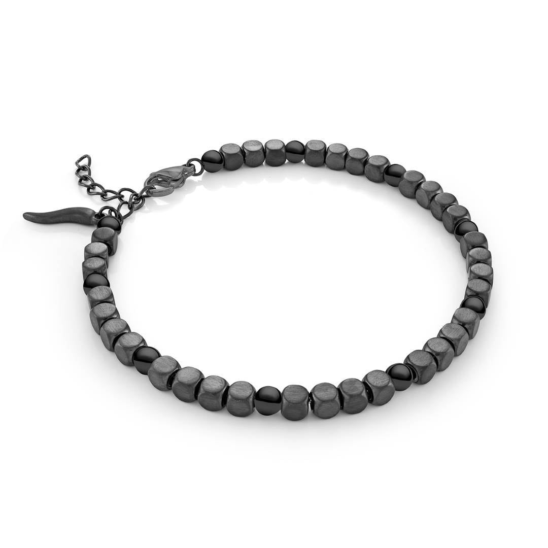 CUBE & GEMSTONE BRACELET