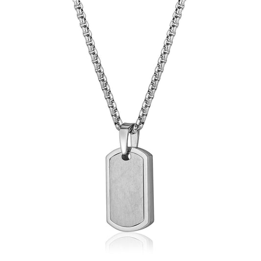 EDGED DOG TAG PENDANT