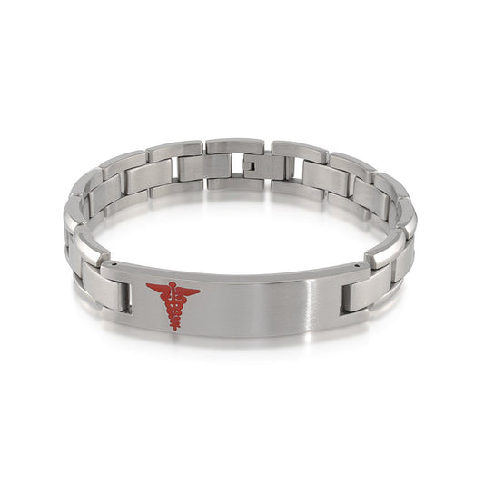 SATIN MEDIC ALERT BRACELET