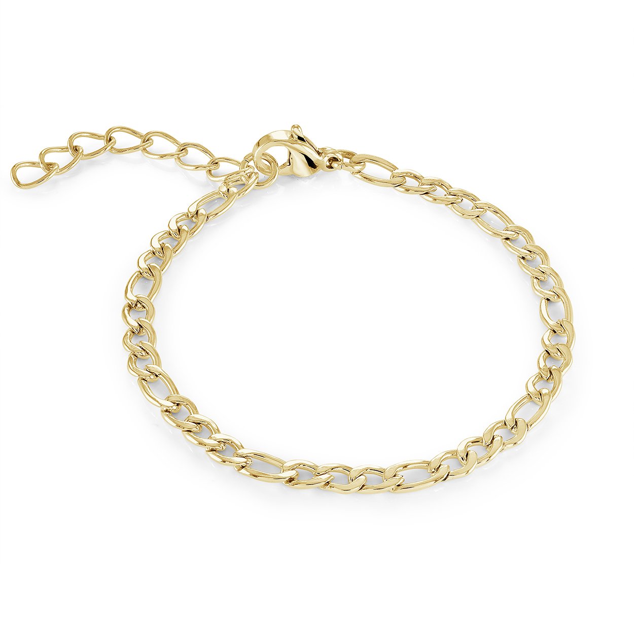 MINI 3MM-FIGARO BRACELET