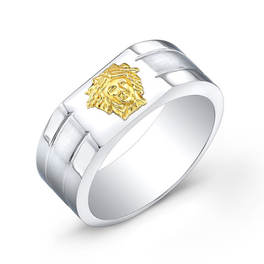 Lion Head Ring