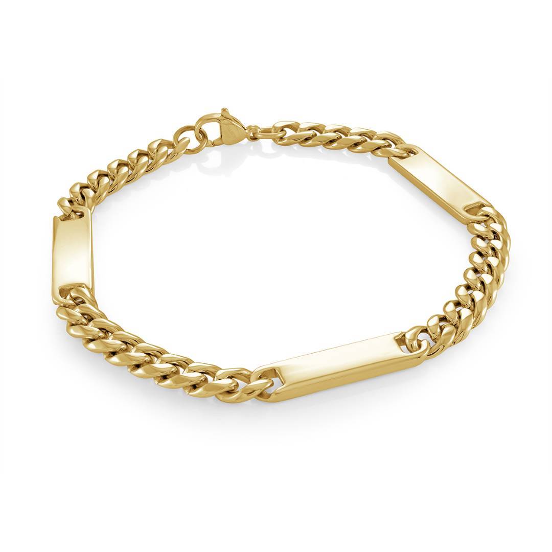 6MM ENGRAVABLE CURB BRACELET