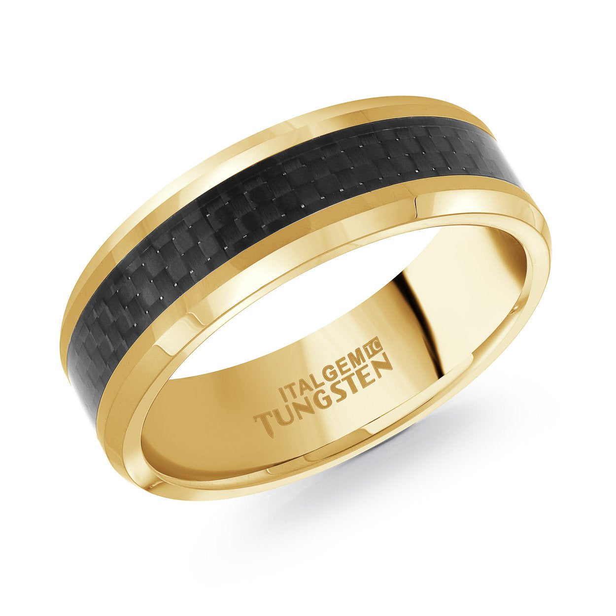 8MM TUNGSTEN & CARBON FIBRE BAND