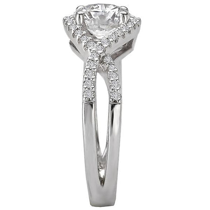 Classic Semi-Mount Diamond Ring