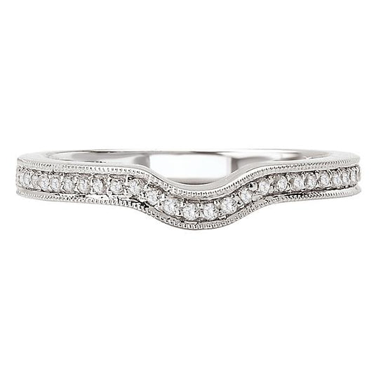 Curved Wedding Band