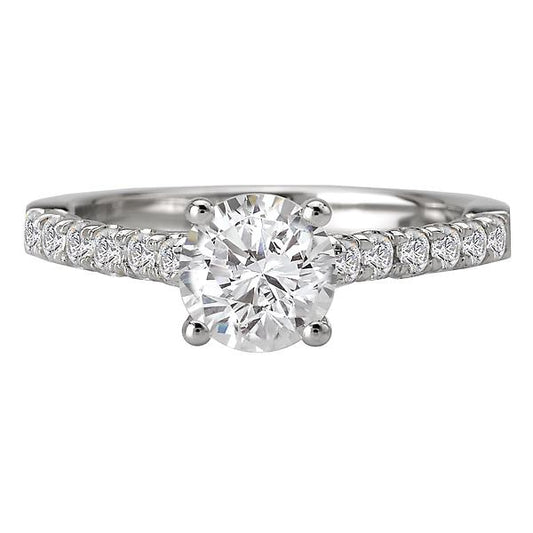 Classic Semi-Mount Diamond Ring