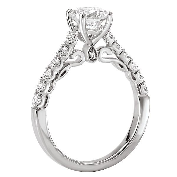 Classic Semi-Mount Diamond Ring