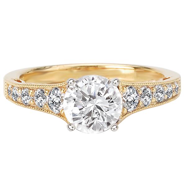 Classic Semi-Mount Diamond Ring