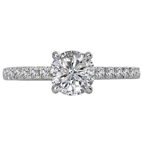 Classic Semi-Mount Diamond Ring