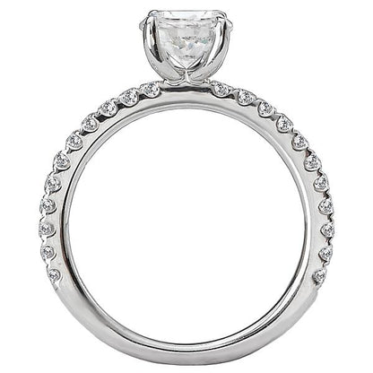 Classic Semi-Mount Diamond Ring