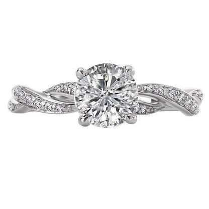 Classic Semi-Mount Diamond Ring