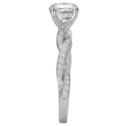 Classic Semi-Mount Diamond Ring