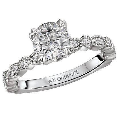 Classic Semi-Mount Diamond Ring