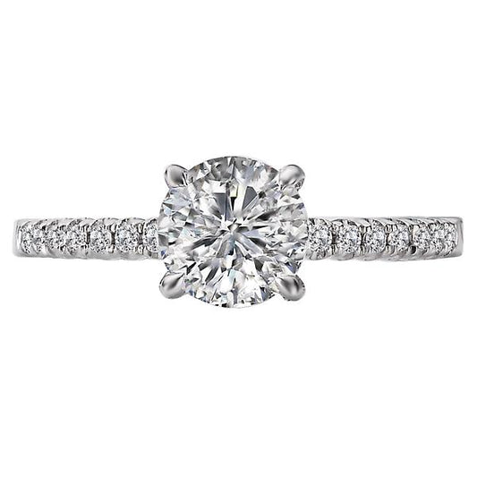 Classic Semi-Mount Diamond Ring