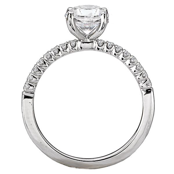 Classic Semi-Mount Diamond Ring