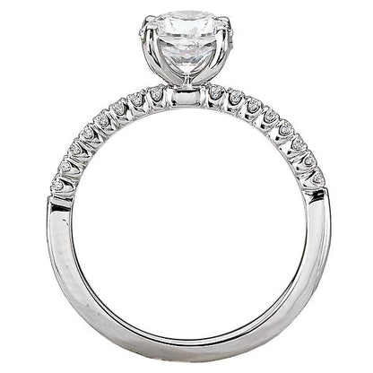 Classic Semi-Mount Diamond Ring