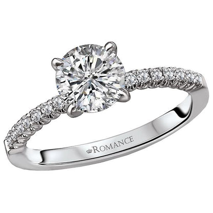 Classic Semi-Mount Diamond Ring