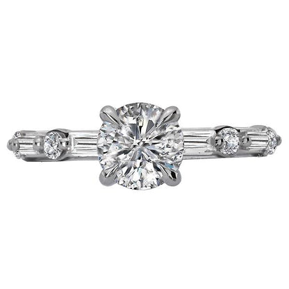 Classic Semi-Mount Diamond Ring