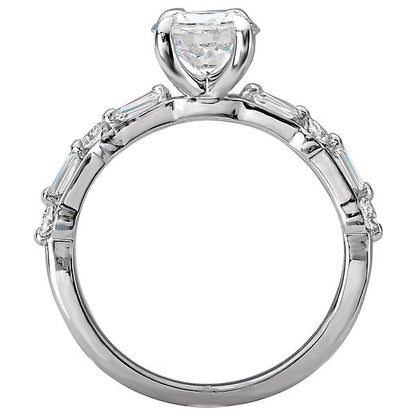 Classic Semi-Mount Diamond Ring