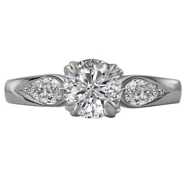 Classic Semi-Mount Diamond Ring