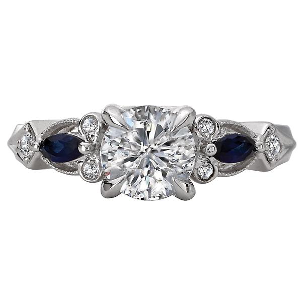 Classic Semi-Mount Diamond Ring