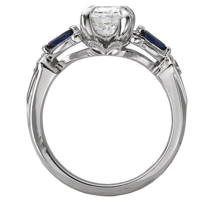 Classic Semi-Mount Diamond Ring