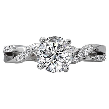 Classic Semi-Mount Diamond Ring