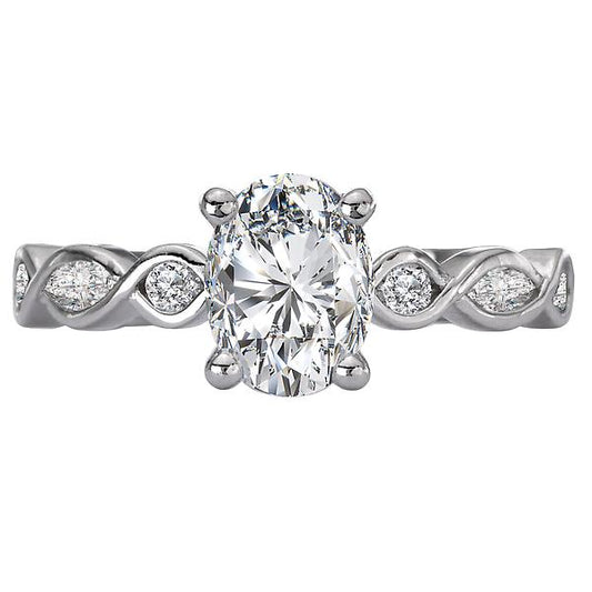 Classic Semi-Mount Diamond Ring