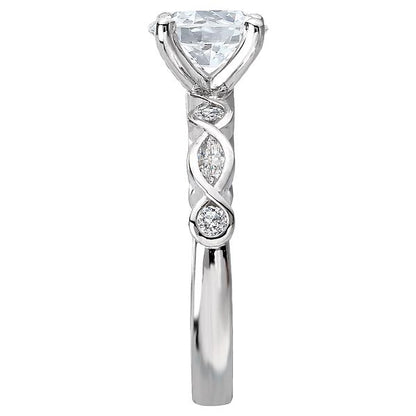 Classic Semi-Mount Diamond Ring