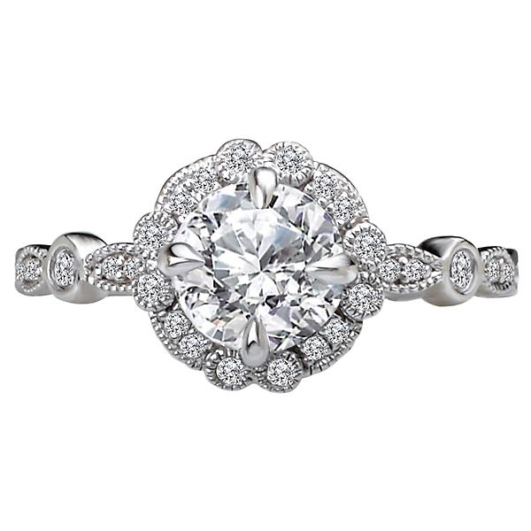 Classic Semi-Mount Diamond Ring