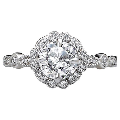 Classic Semi-Mount Diamond Ring