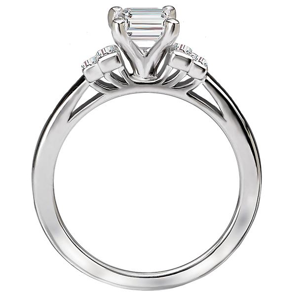 Classic Semi-Mount Diamond Ring