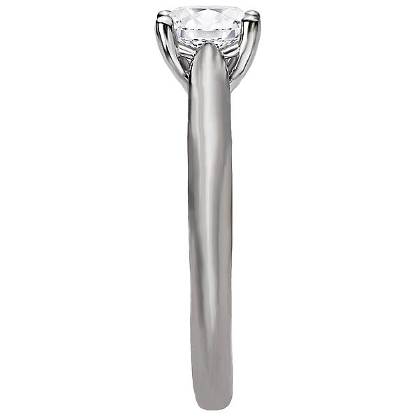 Solitaire Semi-Mount Diamond Ring