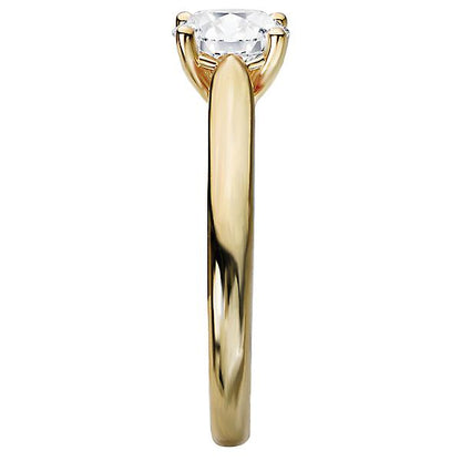 Solitaire Semi-Mount Diamond Ring