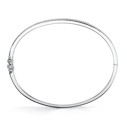 0.52CT DIAMOND PAVE BANGLE