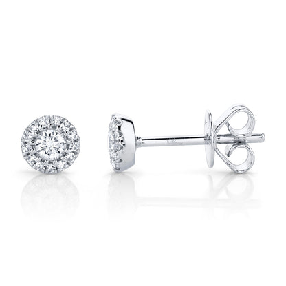 0.24CT DIAMOND STUD EARRING