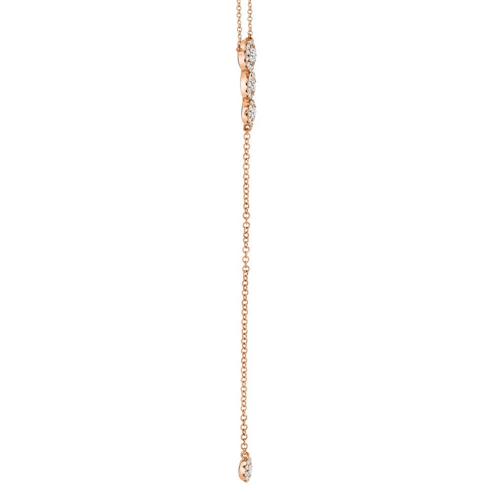 0.29CT DIAMOND LARIAT NECKLACE