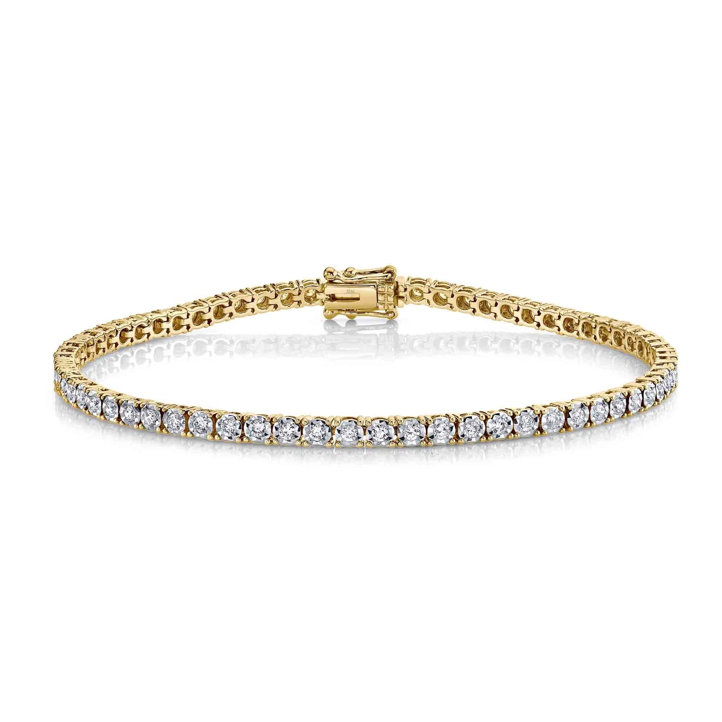 1.00CT DIAMOND TENNIS BRACELET