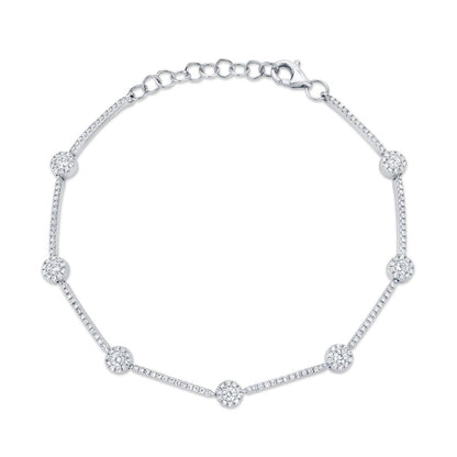 0.88CT DIAMOND BRACELET