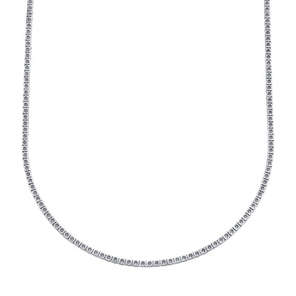 3.96CT DIAMOND TENNIS NECKLACE