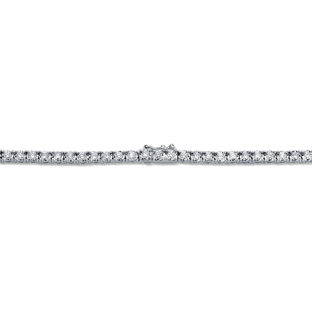 3.96CT DIAMOND TENNIS NECKLACE