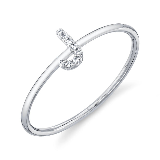 0.03CT DIAMOND RING - INITIAL J