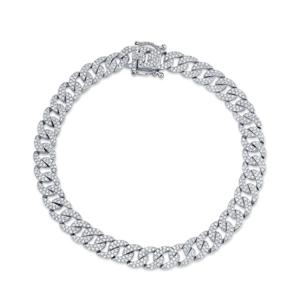 Havana 1.69 Ct. Diamond Pave Link Bracelet