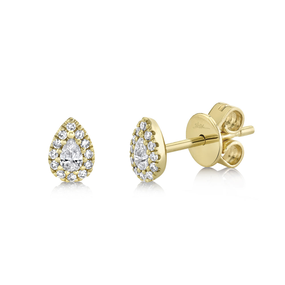 0.18CT DIAMOND STUD EARRING